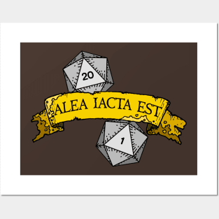 Alea iacta est DnD Posters and Art